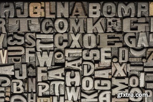 Photos - Typography Concepts Set