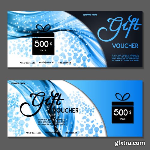 Vectors - Gift Voucher Templates 36