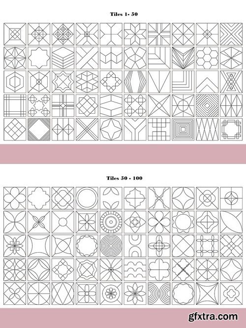 CM -  100 Tiles Patterns 1895412