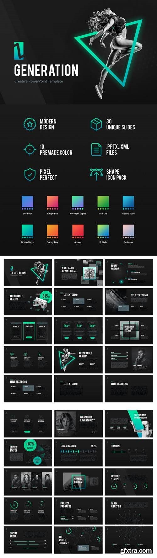 Z Generation - Creative PowerPoint Template