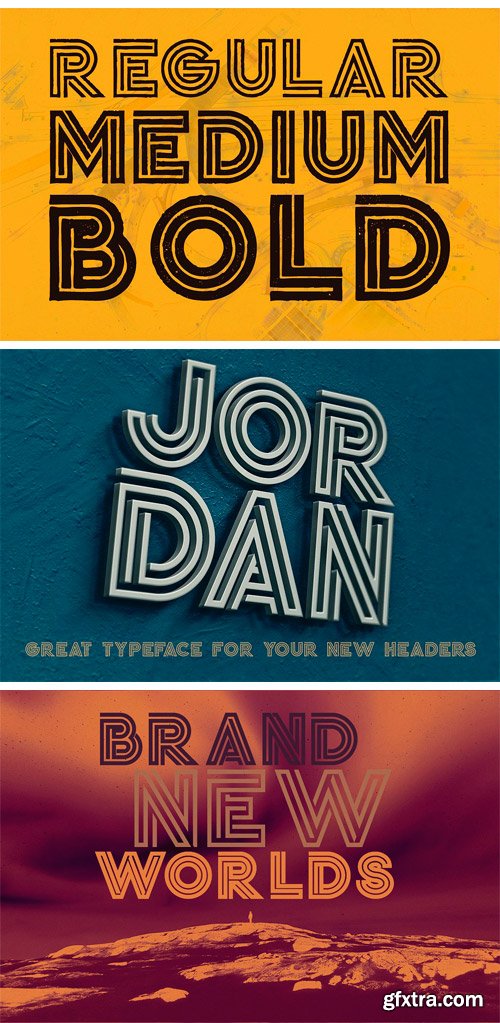 CM - Jordan - Display Font 1937116