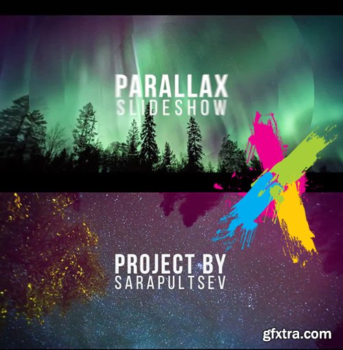 SlideShow - Parallax Opener - Premiere Pro Templates