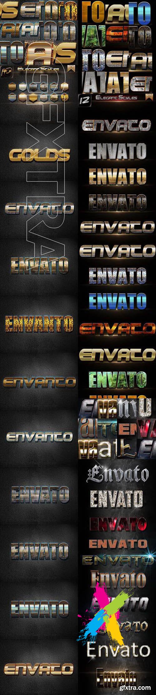 GraphicRiver - 30 Bundle 3D Text Styles D30-D32 20783358