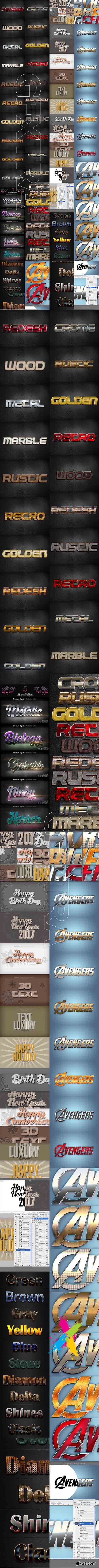 GraphicRiver - 50 Bundle Text Styles A_1 20790778