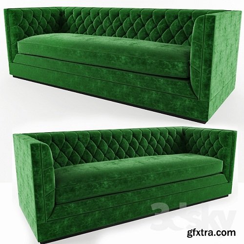 Tuxedo Sofa 3d Model