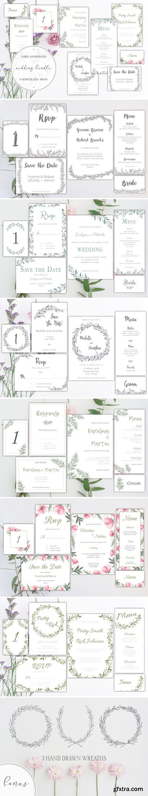 CM - Wedding invitations bundle 1865202