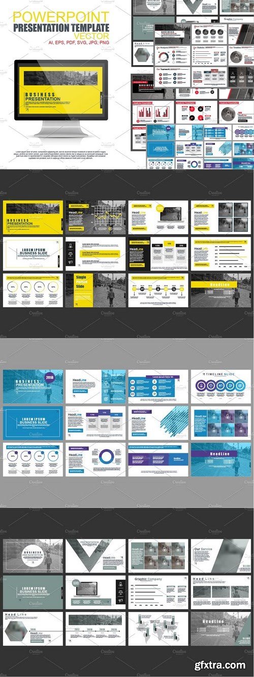 CM -  Powerpoint Presentation Templates 1960940