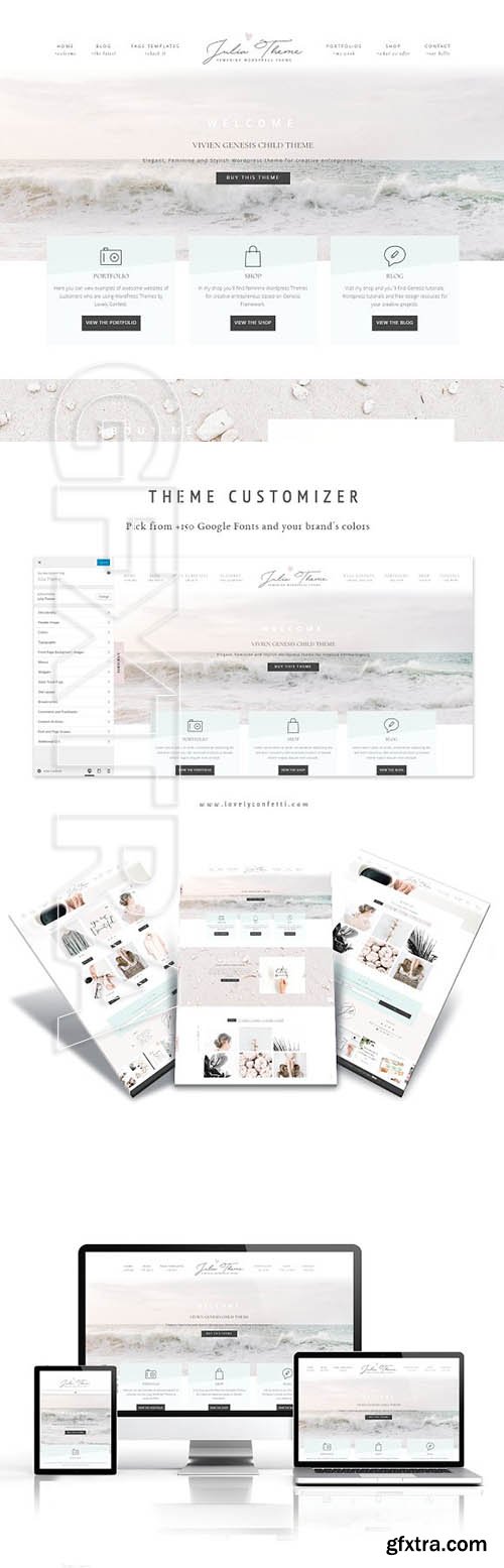 CreativeMarket - Photography eCommerce Genesis theme 1951807