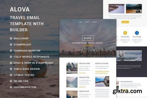 CM -  Alova - Travel Responsive email 817841