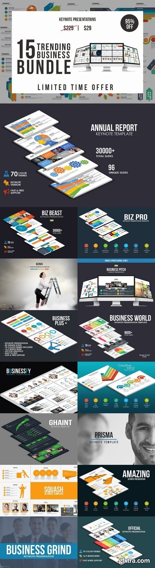 CM -  Trending Business Keynote Bundle 1318385