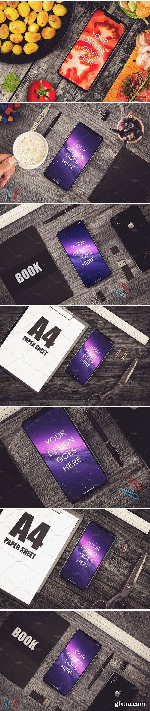 CM - iPhone X Mock-up Big Pack #1 1887051