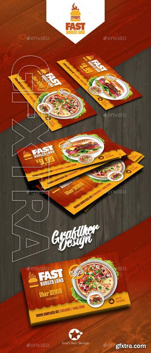 GraphicRiver - Restaurant Business Card Templates 20760814