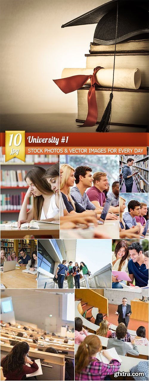 University #1, 10 x UHQ JPEG