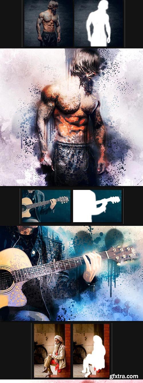 GraphicRiver - Spray Artist Photoshop Action - 20802392