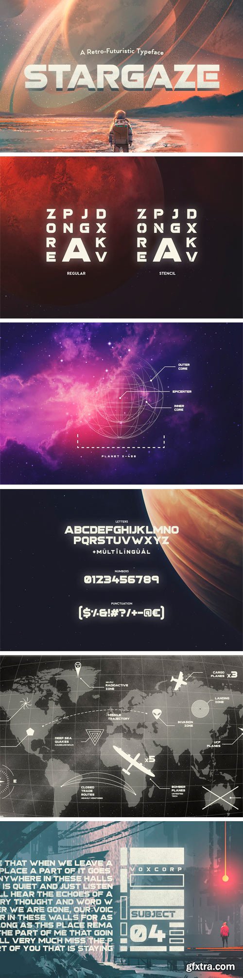 CM - Stargaze Typeface 1937565