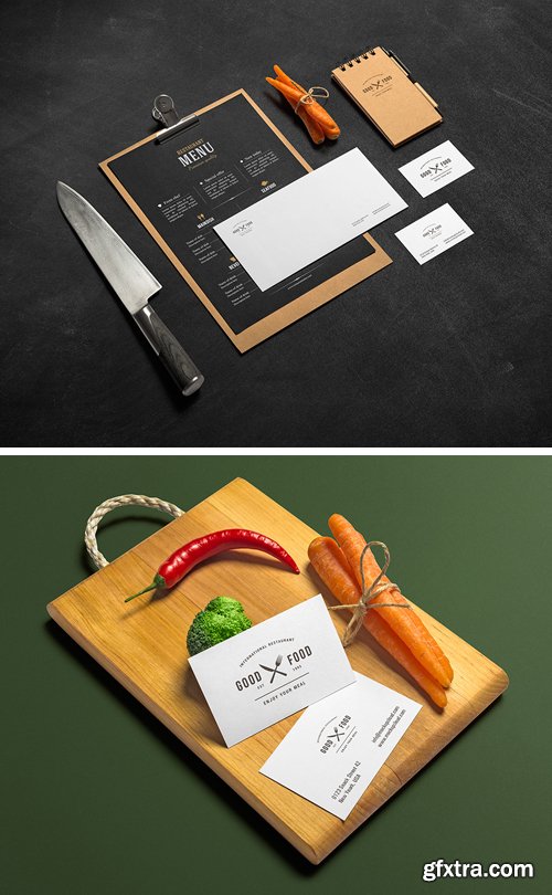 Restaurant & Food Branding Mockup