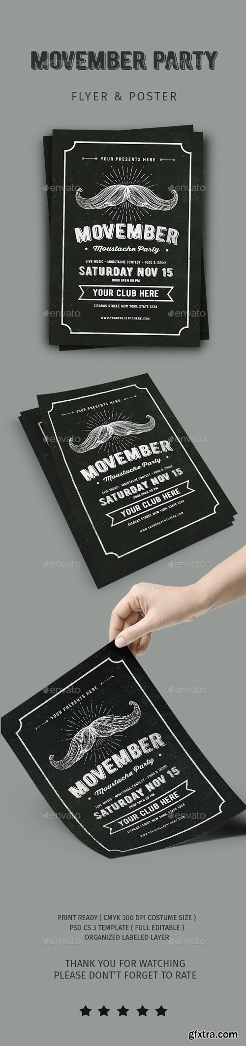 GR - Movember Flyer 20807596