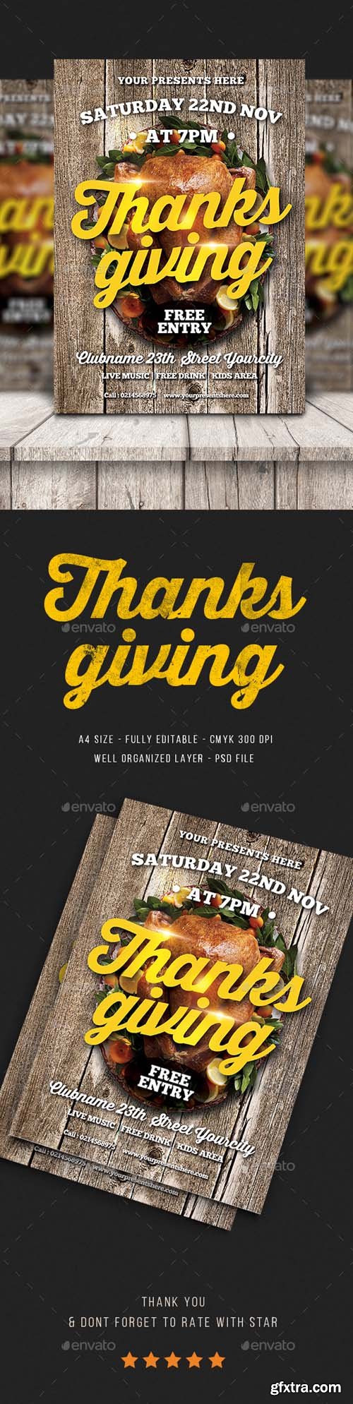 GR - Thanksgiving Flyer 20807496