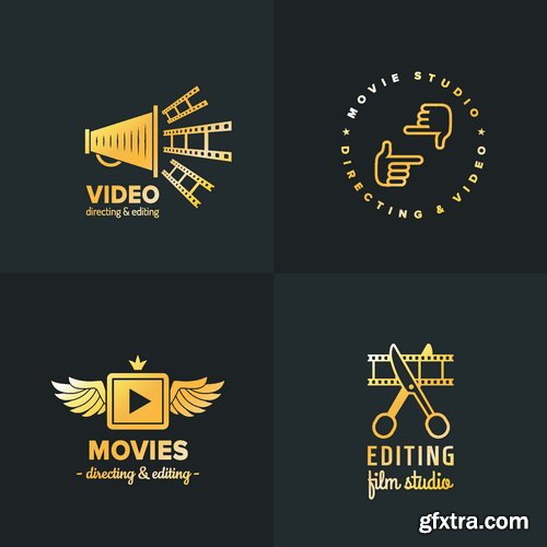 Vectors - Cinema Company Logo Mix