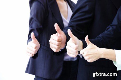 Photos - Businessman with Thumbs Up Set 15