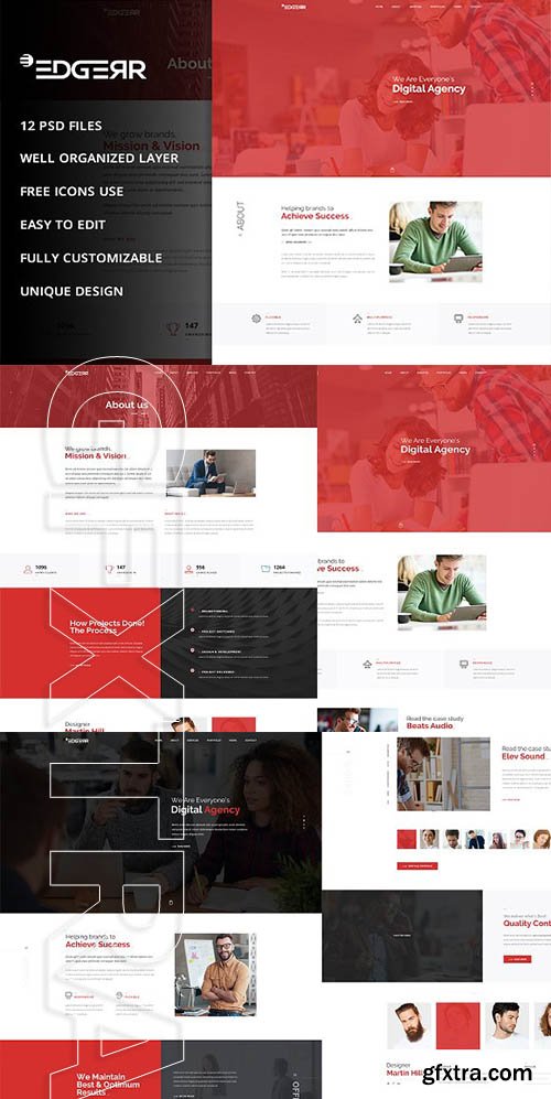 CreativeMarket - EDGERR BUSINESS PSD 1950053