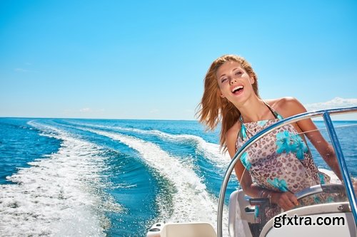 Yacht boat powerboat sailing boat sea ocean vacation tourism Trips 25 HQ Jpeg