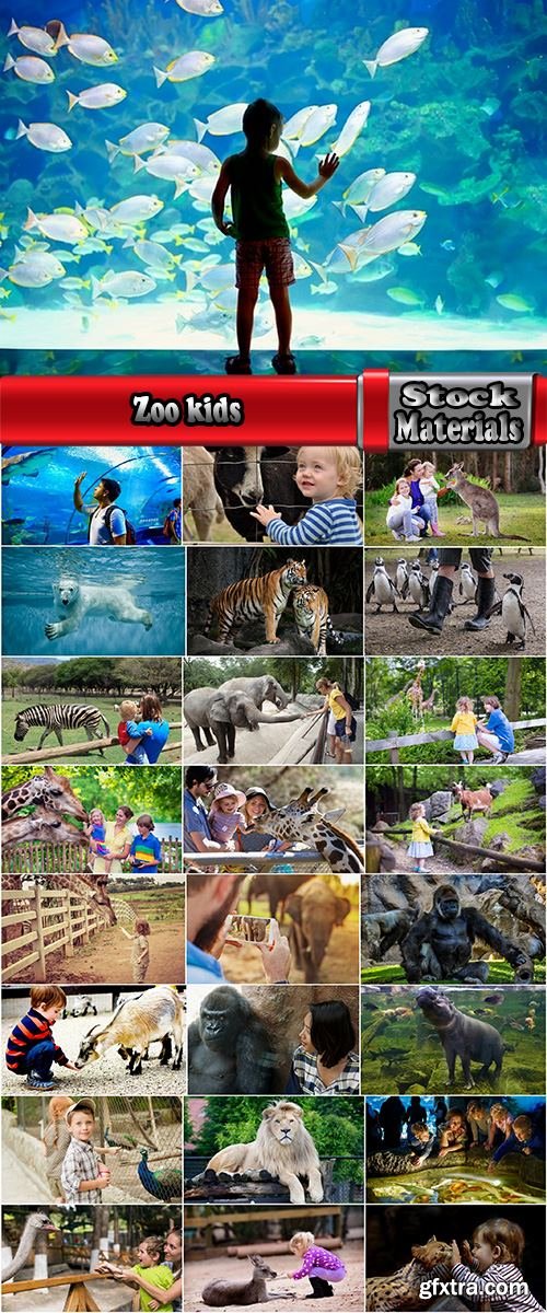 Zoo kids children\'s mom dad parents fun holiday holiday animals in a cage 25 HQ Jpeg