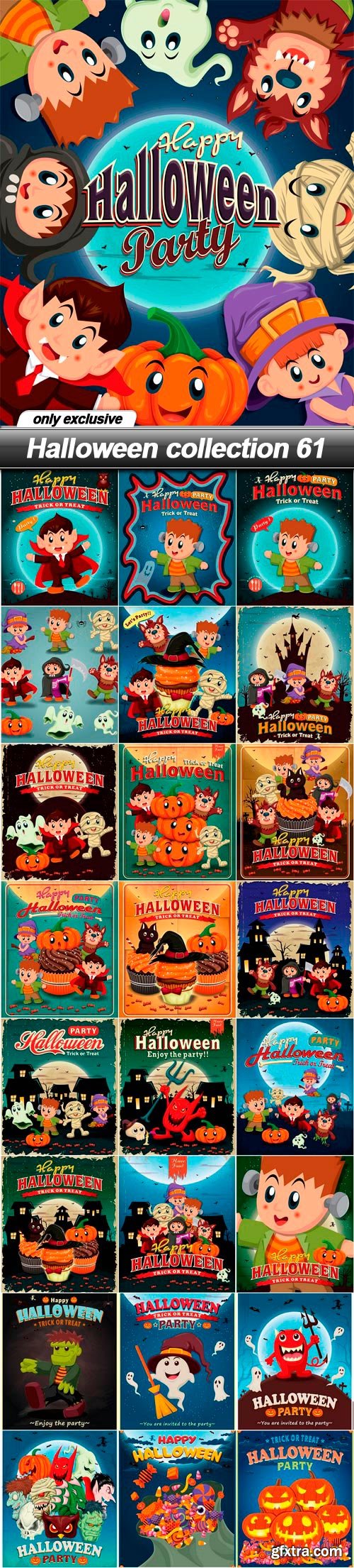 Halloween collection 61 - 25 EPS