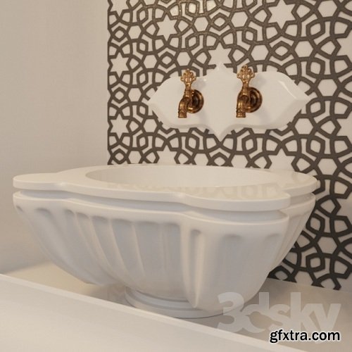 Qurna for hamam 3d model