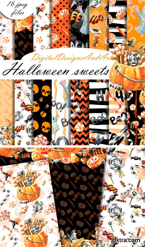 CM - Halloween Sweets Paper 1905403