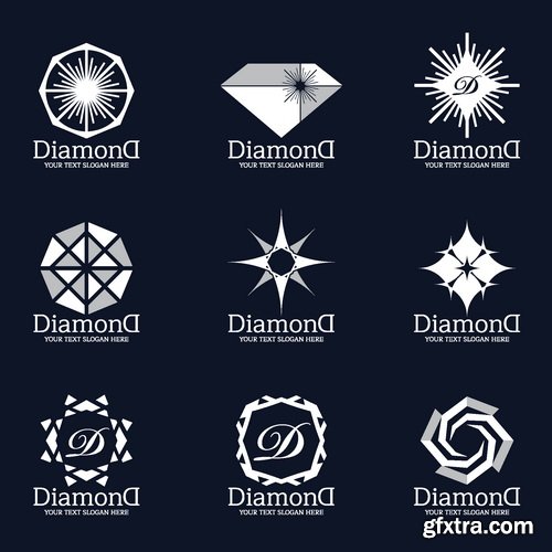 Vectors - Stylish Jewelry Logo 14