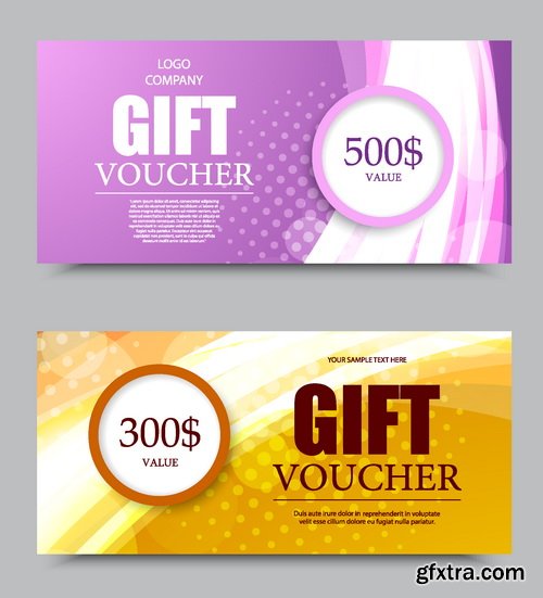 Vectors - Gift Voucher Templates 37