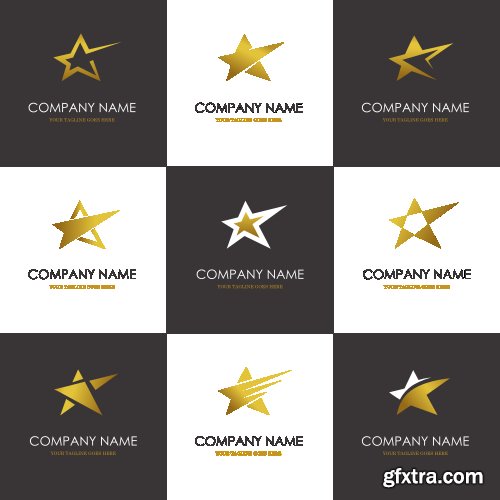 Vectors - Creative Stars Logotypes 5