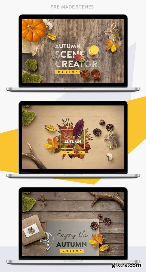 Autumn Mockup Scene Creator