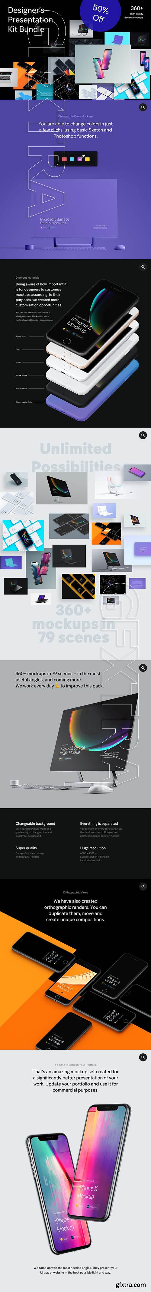 CreativeMarket - Presentation Kit Bundle 1963358