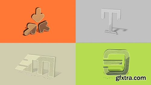 Videohive Minimal 3D - Logo & Titles Reveal 19596046