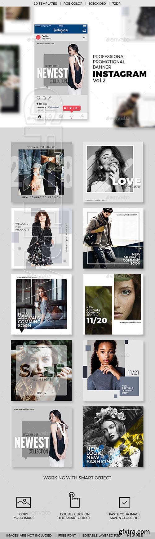 GraphicRiver - 10 Instagram Promotional Banner Templates V.02 20778623