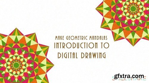 Digital Drawing: Draw Geometric Mandalas - Create Your Custom Mandala Card!