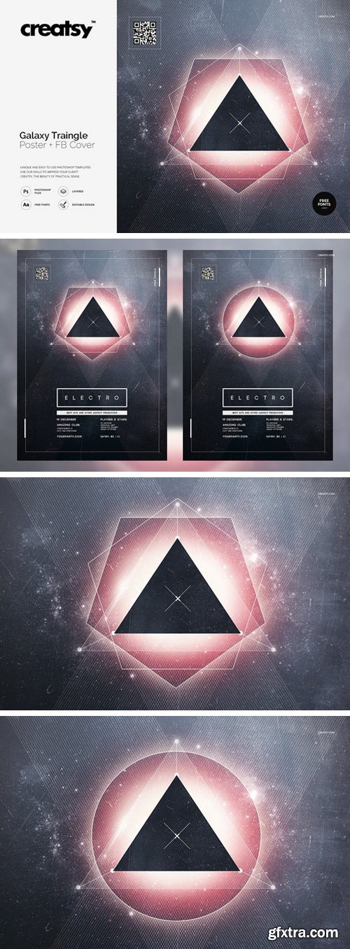 CM - Galaxy Triangle Poster 1925426