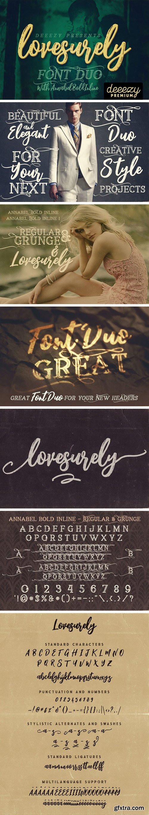 CM - Lovesurely Font Duo 1925088