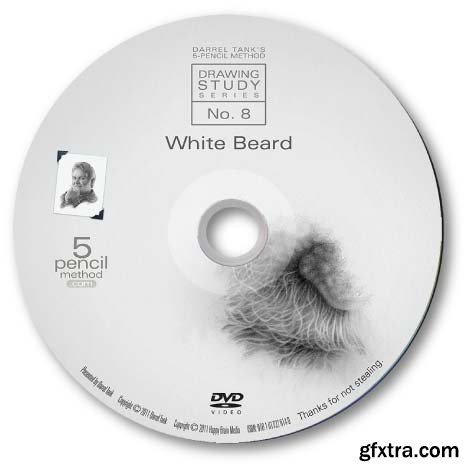 5 Pencil Method - DRAWING STUDY NO.8: White-Beard