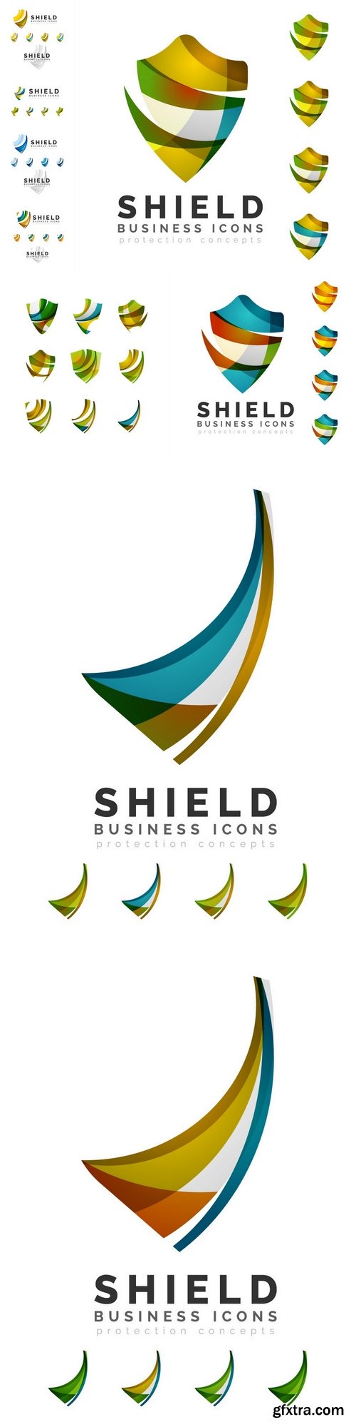 Protection shield logo