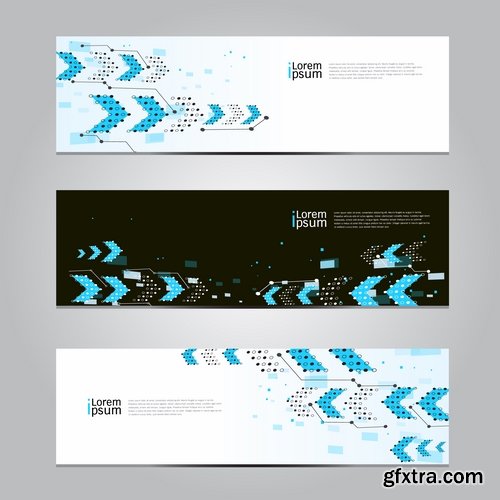 Vector a background picture e-mail banner emblem logo 25 EPS