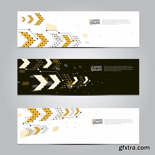 Vector a background picture e-mail banner emblem logo 25 EPS