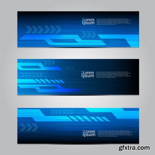 Vector a background picture e-mail banner emblem logo 25 EPS