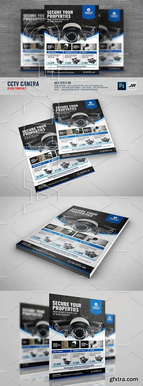 CreativeMarket - CCTV Camera Shop Flyer 1969987