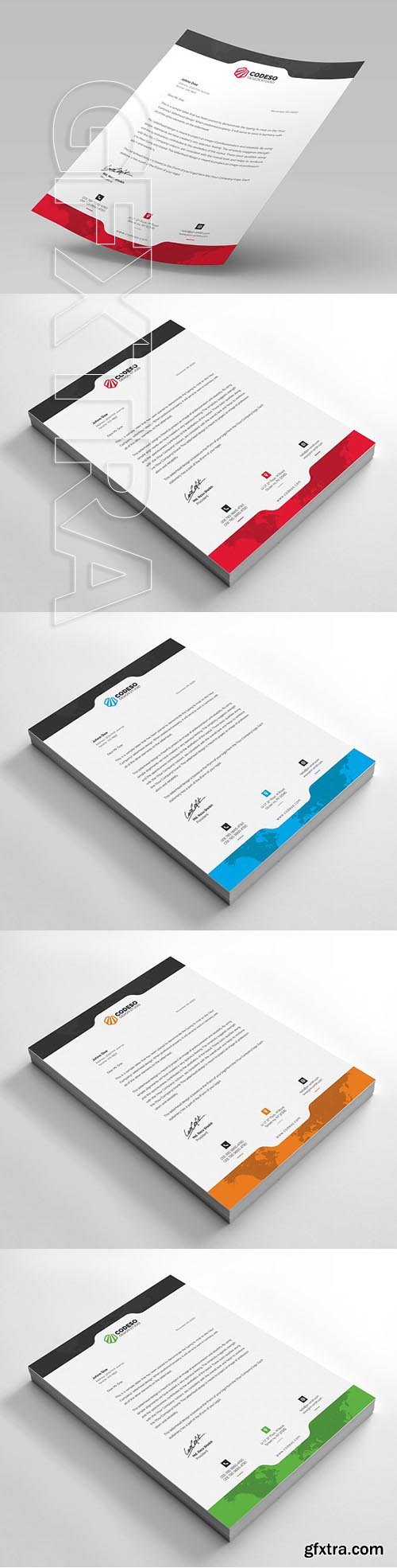 CreativeMarket - Business Letterhead 1969404