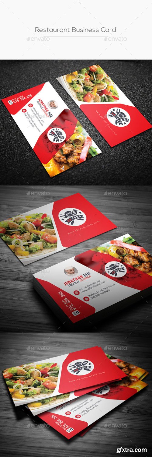 GR - Restaurant Business Card 20824578