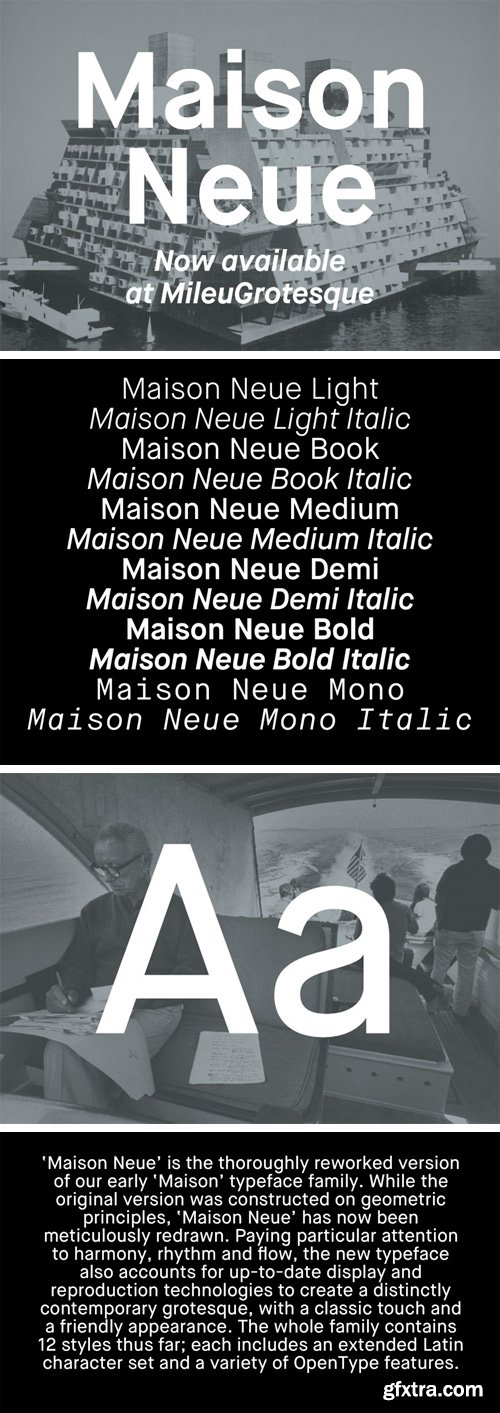 Maison Neue Font Family