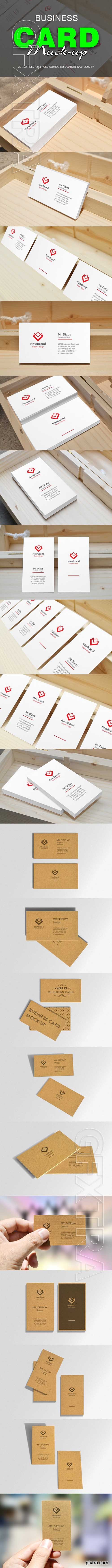 CreativeMarket - Business Card Mock-ups 1969322